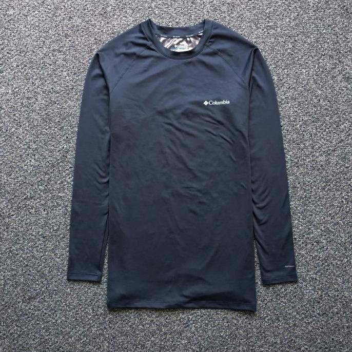 Baselayer Pria Columbia Midweight Mens Stretch Omni-Heat Navy Original