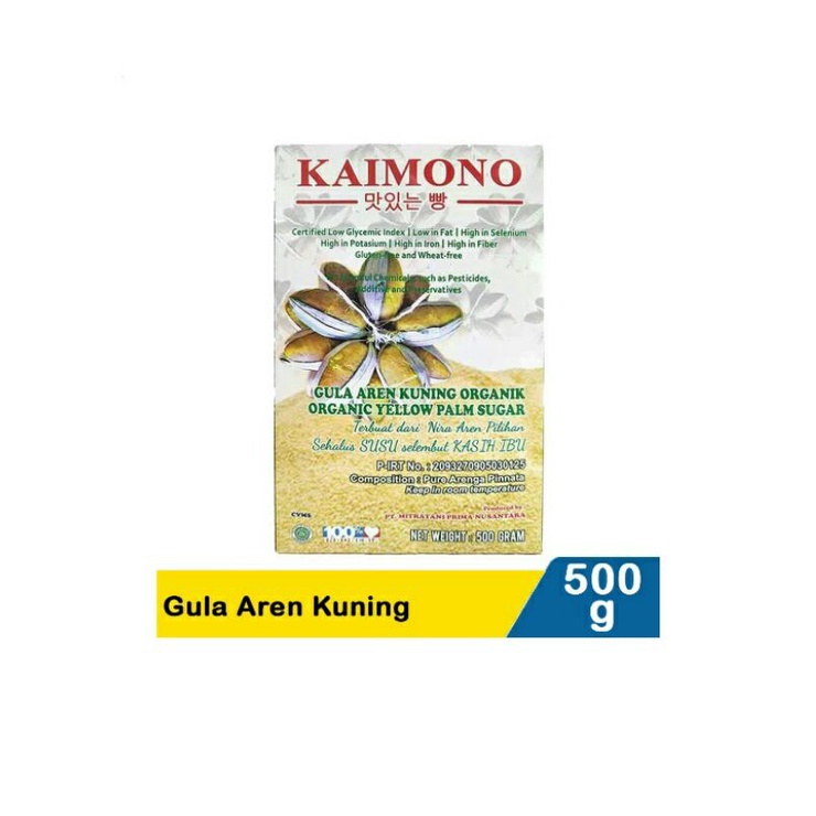 Kaimono Gula Aren Kuning 500G