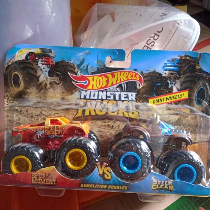Terlaris Hotwheels Hot Wheels Monster Truck Trucks Spur Moment Vs Steer Clear