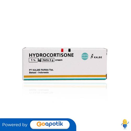 HYDROCORTISONE KALBE FARMA 1% KRIM 5 GRAM