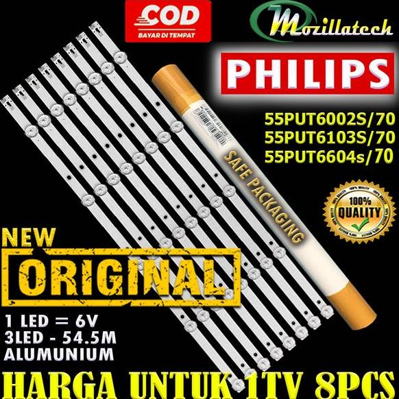 BACKLIGHT PHILIPS 55 55PUT6002S/70 55PUT6002S 55PUT6103S 55PUT6604 55PUS7505 BACKLIGHT TV PHILIPS 55