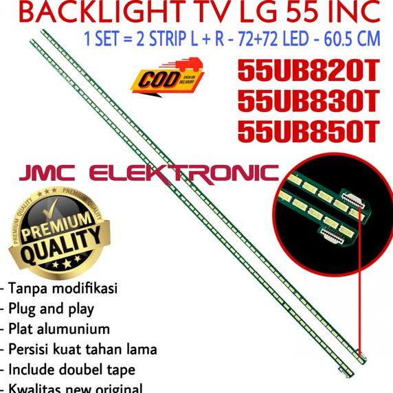 BACKLIGHT TV LED LG 55UB820T 55UB830T 55UB850T 55UB820 55UB830 55UB850 55UB LAMPU BL 55 INCH