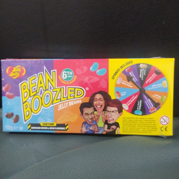 

Beanboozled spinner edisi 3rd / permen rasa aneh
