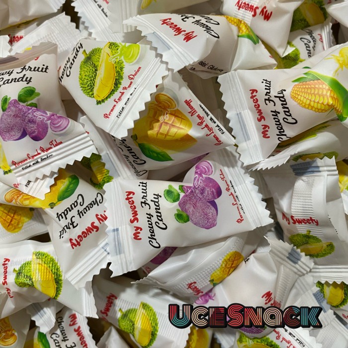 

Permen Lunak Rasa Buah My Sweety 1kg 1.000gram