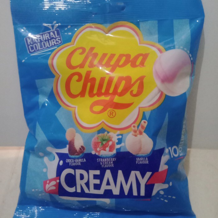 

CHUPA CHUPS CREAMY 10 LOLLIPOPS