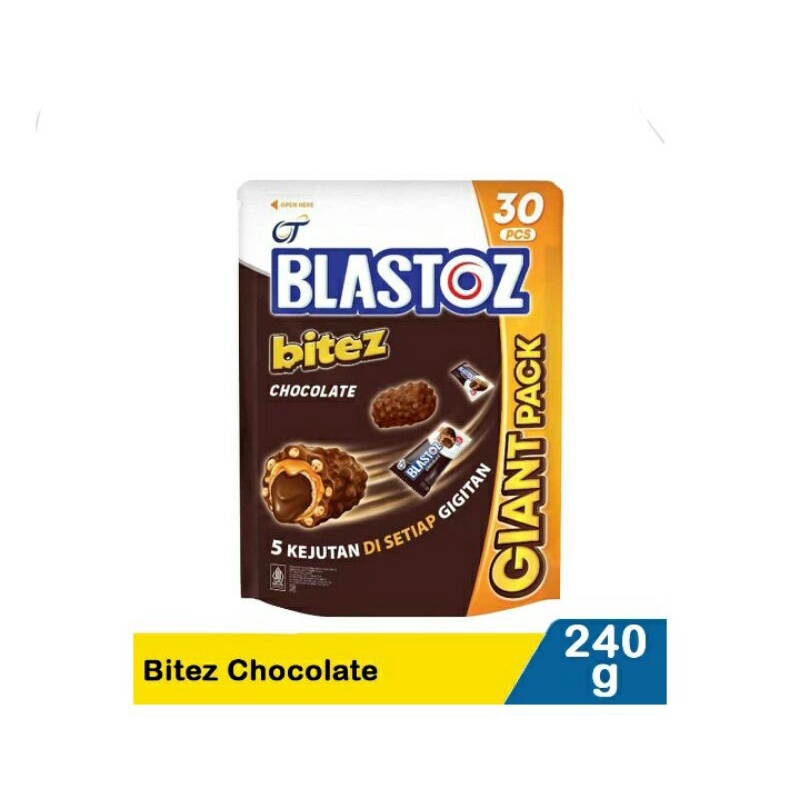 Blastoz Bitez Chocolate 240G