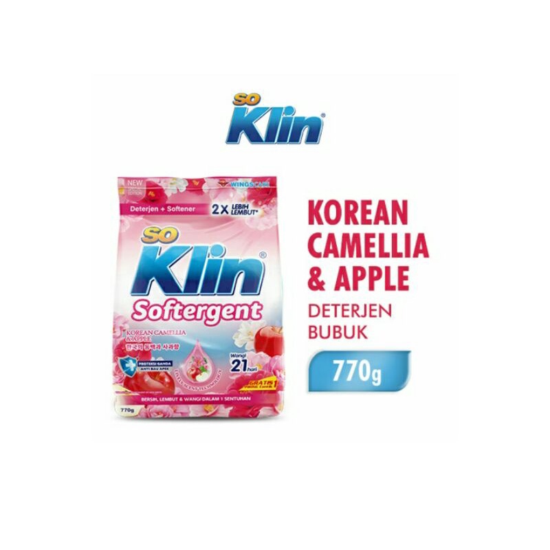 So Klin Softergent Powder Korean Camelia770G