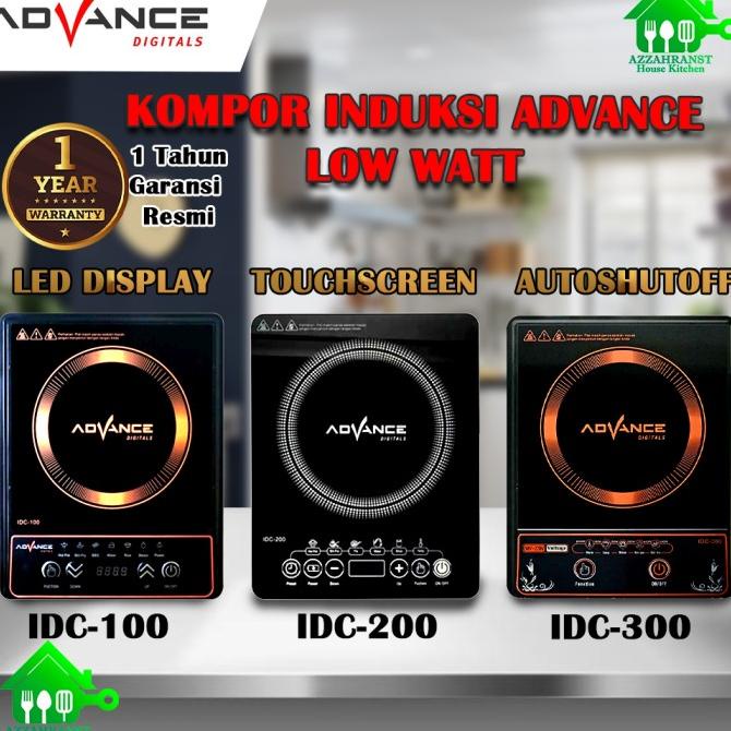 Kompor Portable Kompor Listrik Induksi Advance Idc 100 Not Kompor Gas Viral
