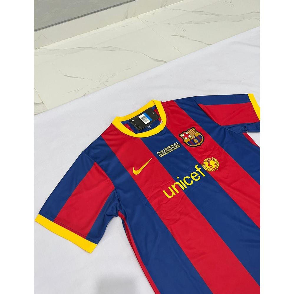 Jersey Barca. Barcelona. Home Retro Final Wembley 2010-2011 Go