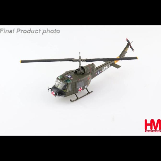 Diecast Pesawat Hm Beli Uh-1B Huey Us Army Medical Vietnam Hh1015