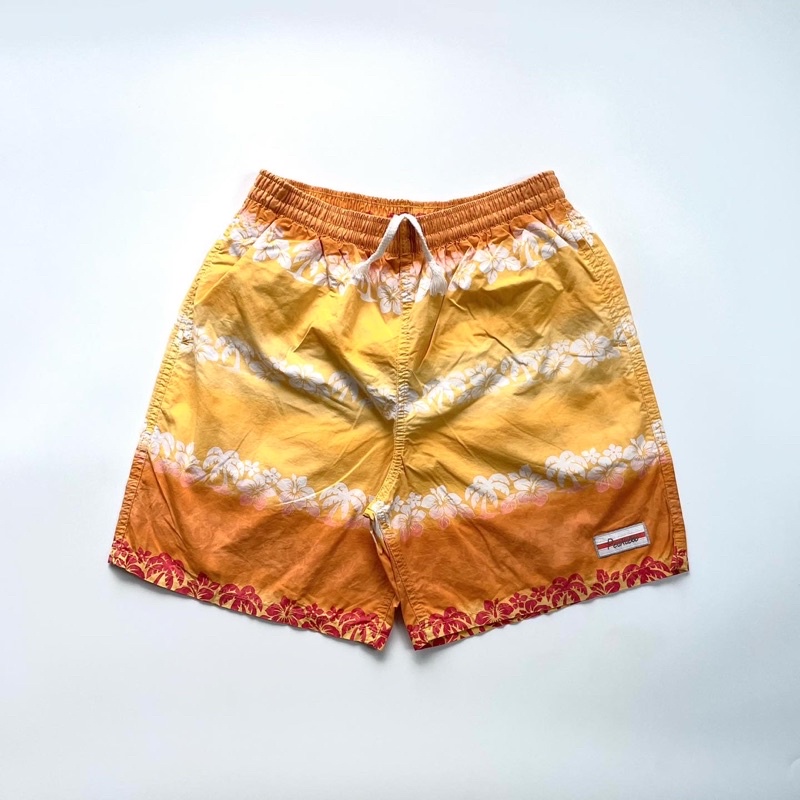 PEAKABO SHORTPANTS HAWAII SUNSURF VINTAGE SURFING TIEDYE QUIKSILVER BILLABONG PANTAI