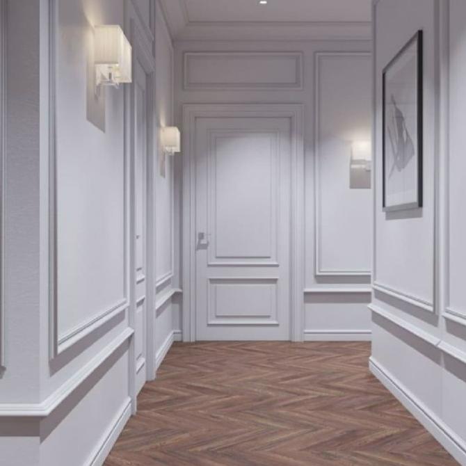 Terbaik Wall Moulding Tembok / Wall Panel 3D / Wainscoting Terbaik