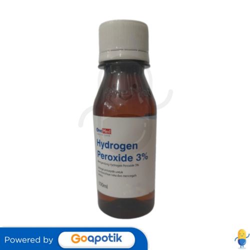 ONEMED HYDROGEN PEROXIDE 3% BOTOL 100 ML