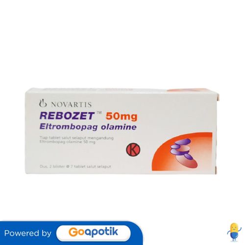 REBOZET 50 MG BOX 14 TABLET