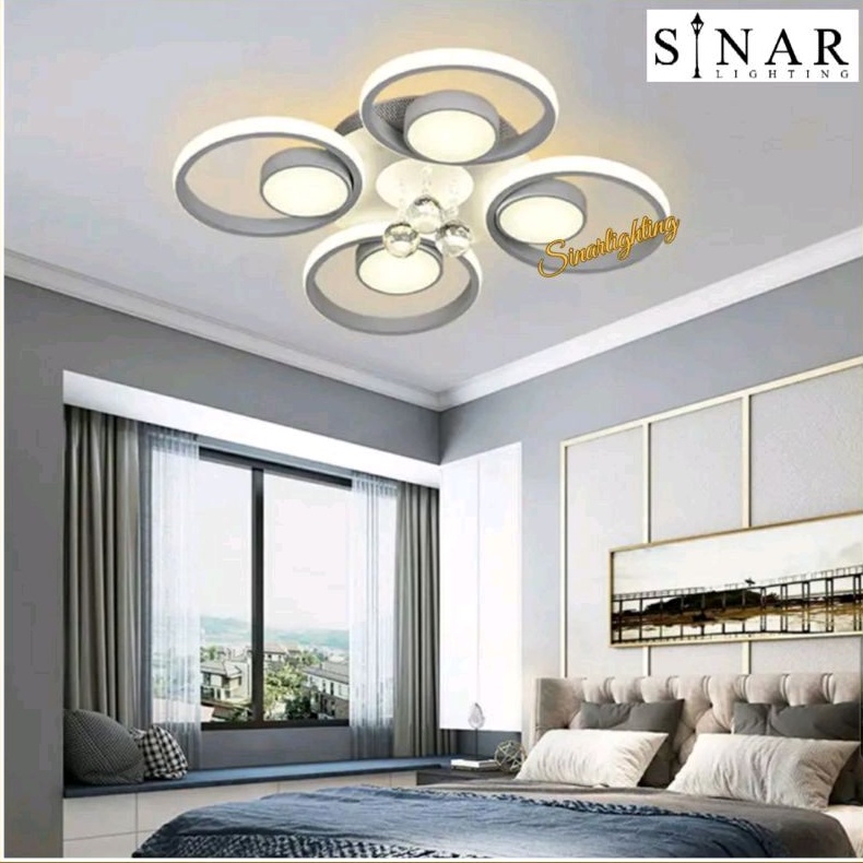 Lampu hias plafon LED Remote 50021/5