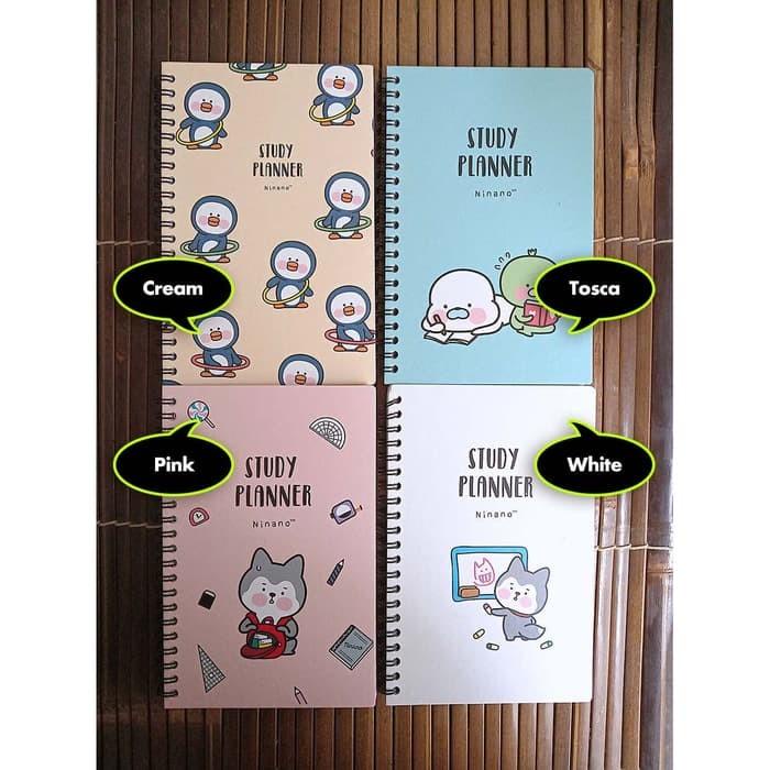 

Weekly Planner / Buku Tulis Agenda Diary - Study Planner Ninano