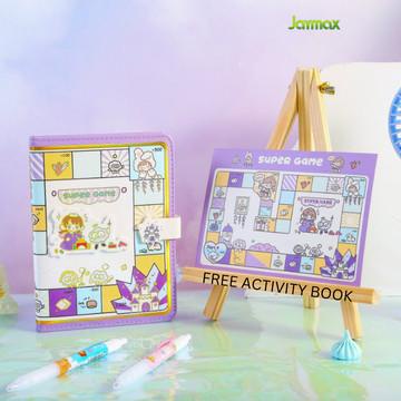 

Magnetic Notebook Super Game + Activity Book / Diary Jurnal Agenda