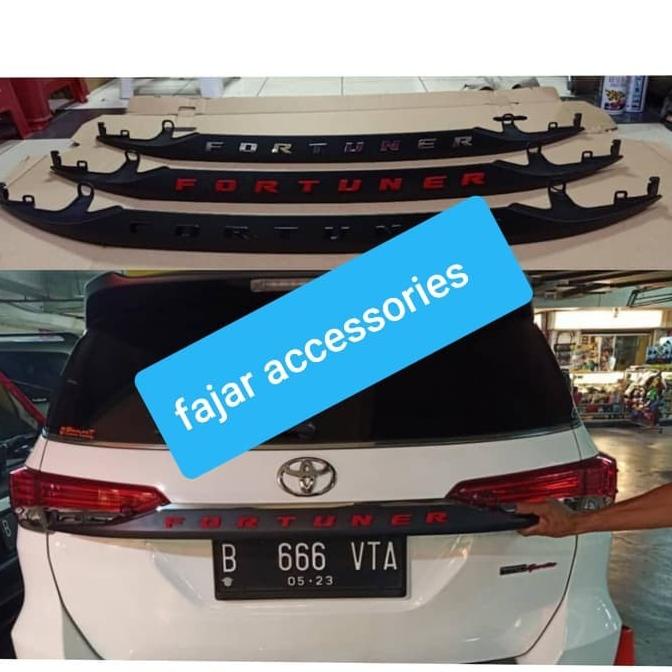 Trunk Lid Fortuner Vrz 2016-2019 Trunklid All New Fortuner Original