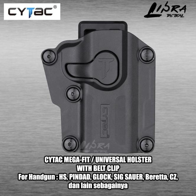 Cytac Mega-Fit / Universal Holster With Belt Clip