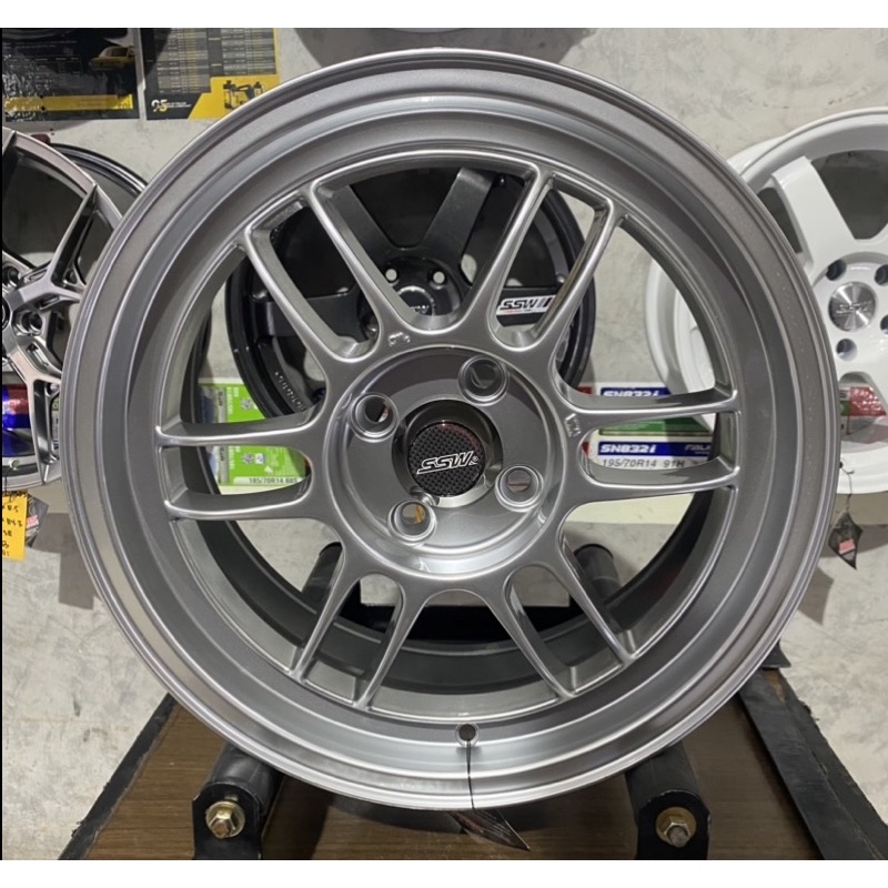 Velg Mobil SSW S165 Rpf1 R16 untuk Brio Jazz Yaris