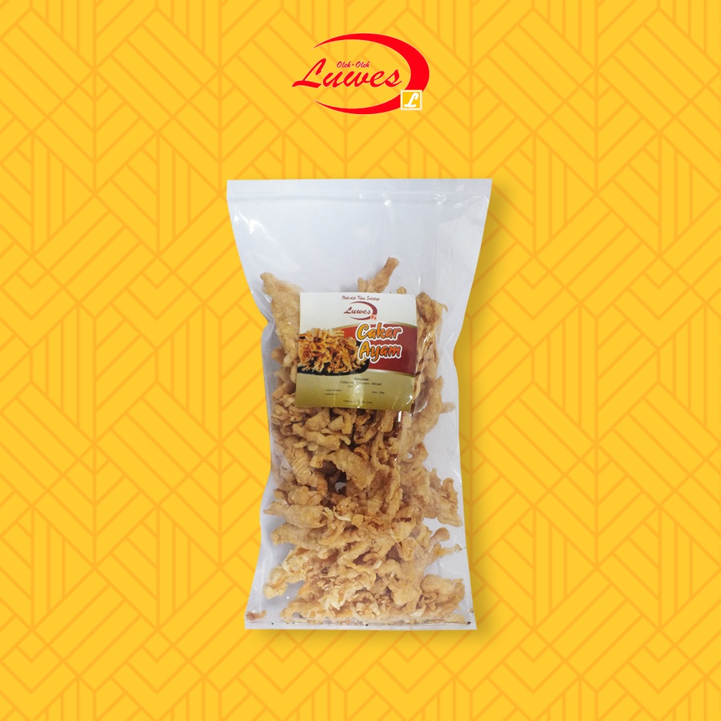 

Keripik ceker ayam berat 200 gr