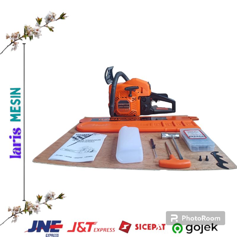 Mesin Gergaji Kayu Merek Yamama Pro GX 58 / Chainsaw Yamamax Pro 22" Laser