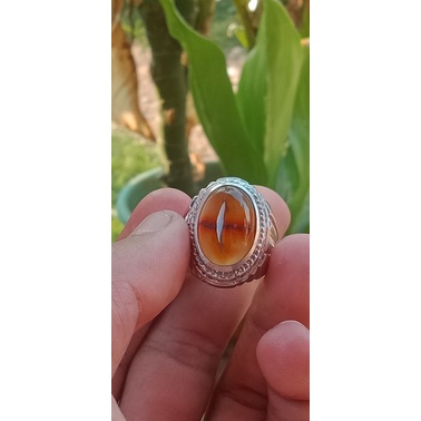 Batu cincin ,tapak jalak crystal asli natural alami