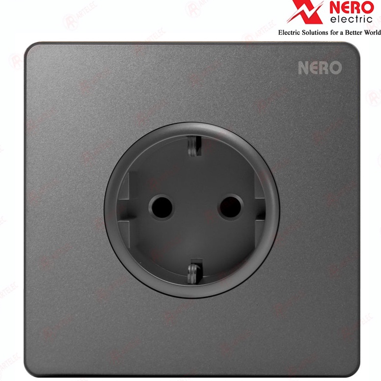 Terbaru.. NERO Stop Kontak CASA X216VGGR | X216VG-GR Grey 81