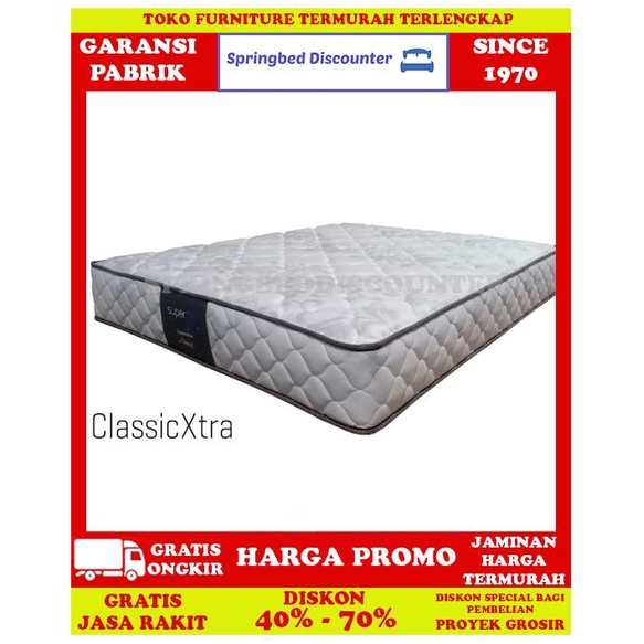 Springbed Comforta Superfit Super Fit Classic Xtra 140x200 Kasur Saja