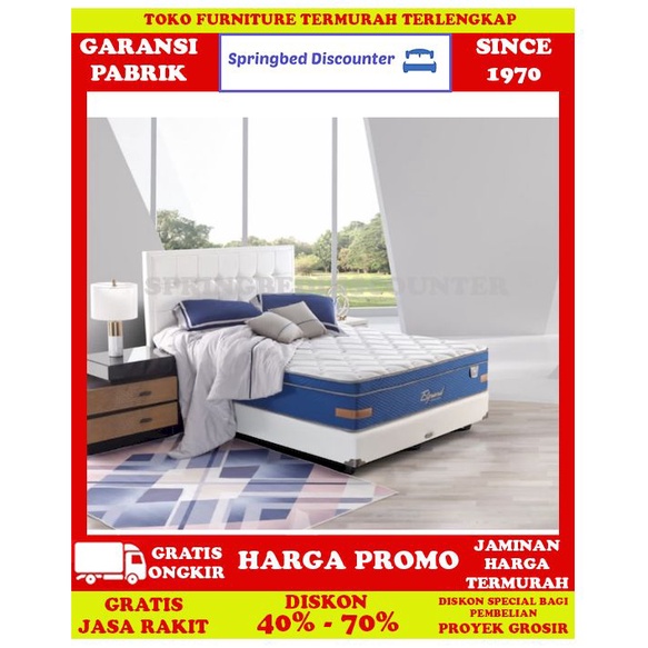 Springbed Spring Bed Tempat Tidur Elite Elgrand 100x200 Kasur Saja