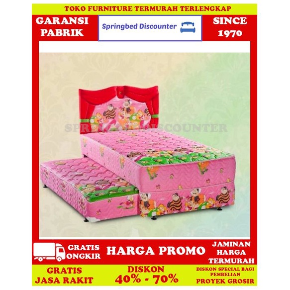 Springbed Spring Bed Uniland Kids hbLovinaAlce 2in1 2 in 1 120x200 Set