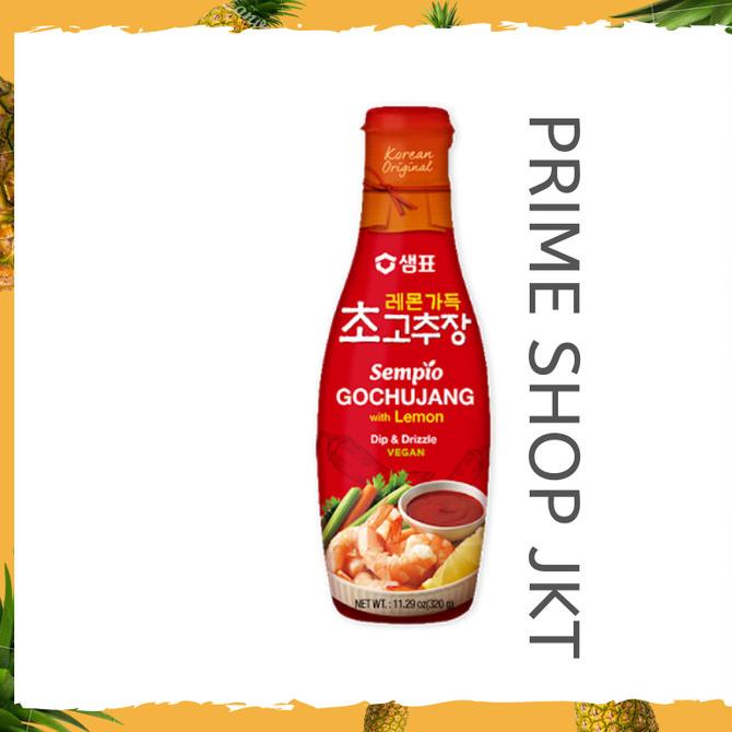 

Sempio Gochujang with Lemon 330gr Dip and Drizzle Vegan Hot Pepper