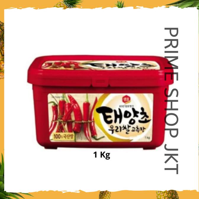 

Sempio Gochujang Hot Pepper Paste Sambal Cabe Korea 1 kg