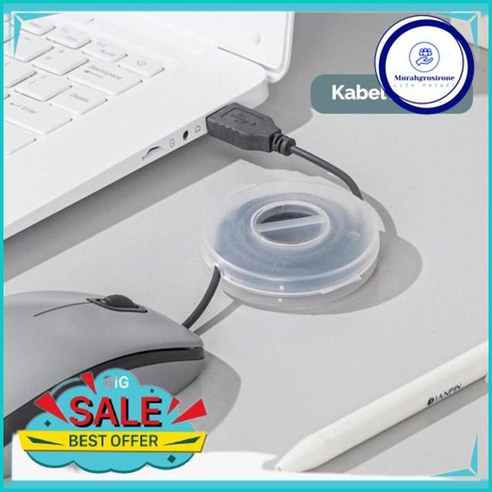 

BOX CASE KOTAK KABEL PUTAR BULAT ORGANIZER PERAPIH CABLE DATA EARPHONE BEST SELLER