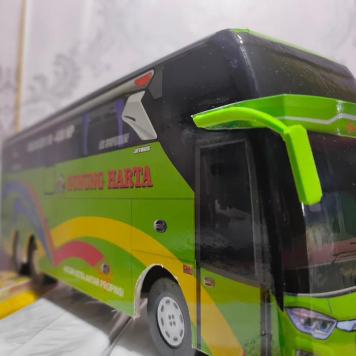 Miniatur Bus Bis Gunung Harta Tronton Roda 6