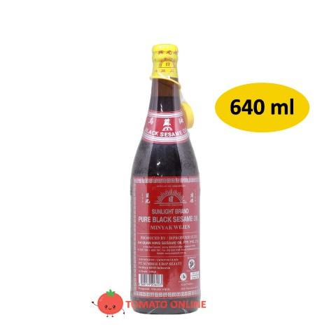

Sunlight Matahari Impor / Minyak Wijen Black Sesame Oil / 640 ml / 640ml Best Seller