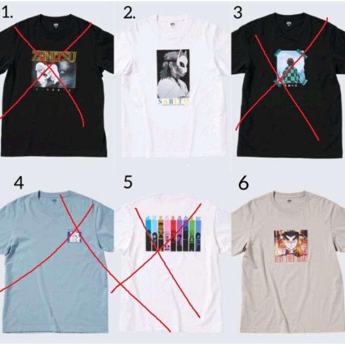 UNIQLO x kny Kimetsu No Yaiba Demon Slayer UT ORIGINAL Second Release
