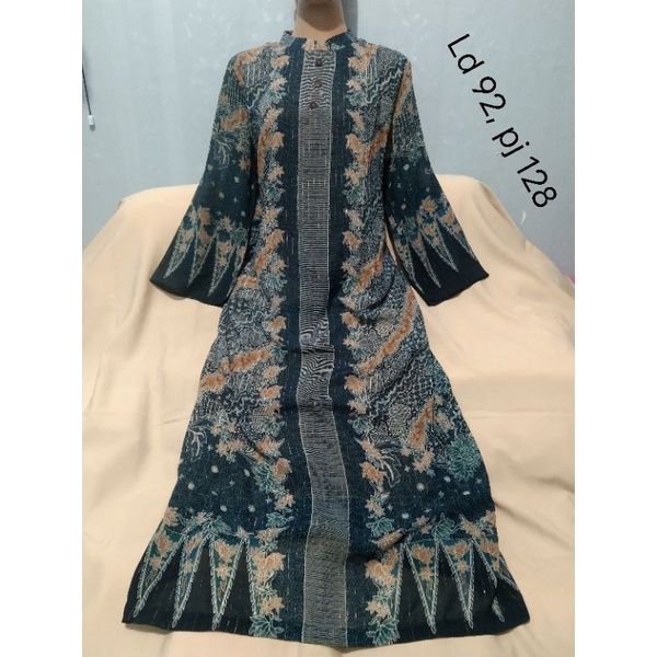 Gamis batik preloved / midi batik / maxi batik / longdress batik / dress batik / PL