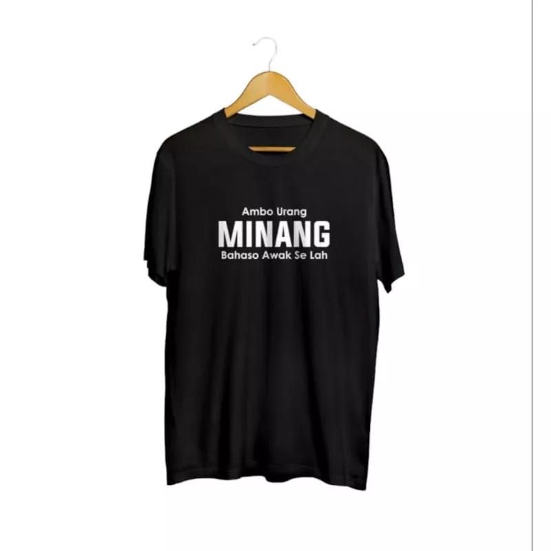 KAOS AMBO URANG MINANG BAHASA AWAK SE LAH//KAOS MINANG