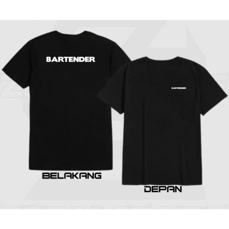 KAOS BARTENDER//BAJU PROFESI BARTENDER