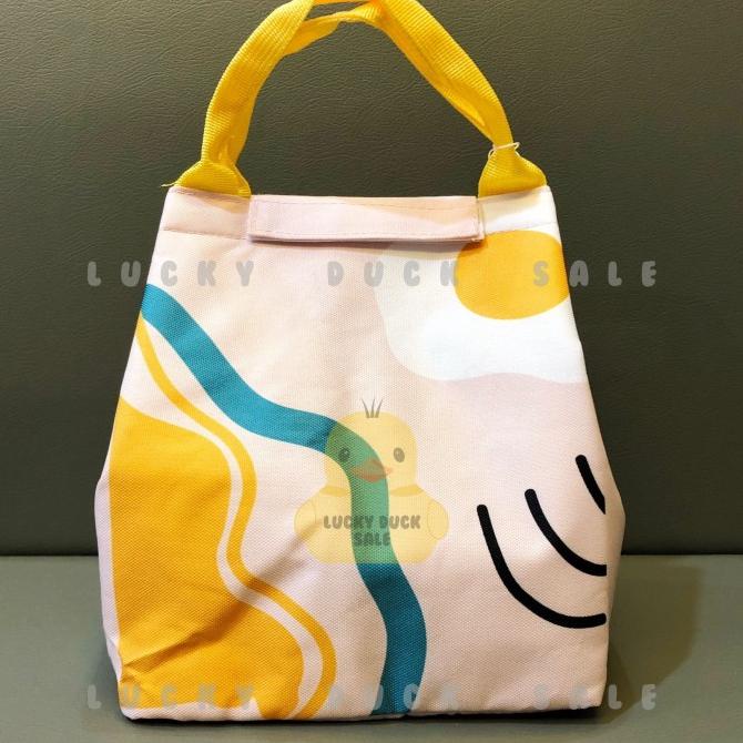 Lunch Bag Thermal Tas Bekal Insulasi Makanan Tahan Panas Dingin KKV