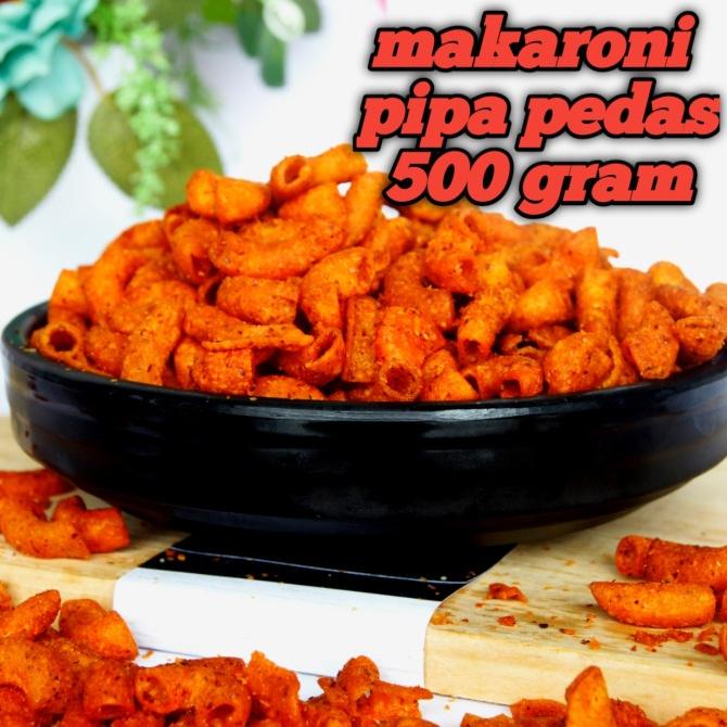 

MAKARONI PIPA BANTET RASA PEDAS 500 GRAM AFIF JAYA CEMILAN LUB