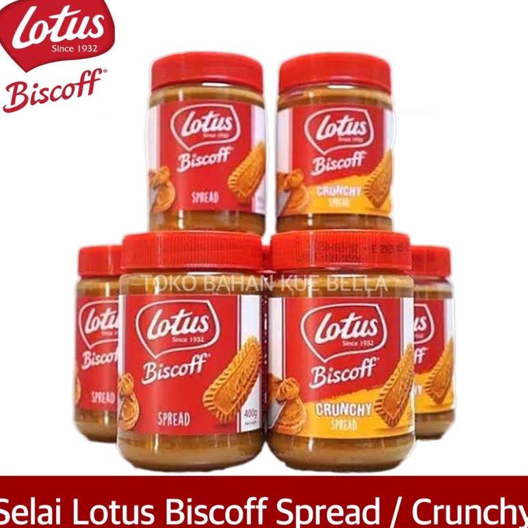 

SELAI Lotus Biscoff SPREAD / CRUNCHY 380gr - Speculoos Best Seller