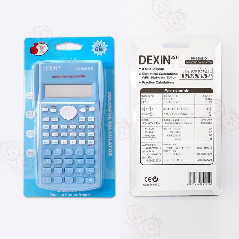 

New! Victoky Kalkulator Warna Calculator Scientific 24 Fungsi Kalkulasi 3 Warna 1700 Scientific !