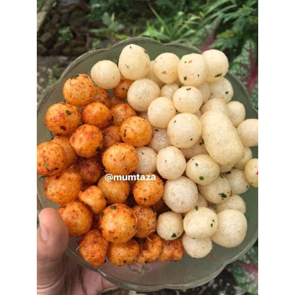 

1000gr Cimol Original dan Pedas daun jeruk Cimol krispi Keripik cimol