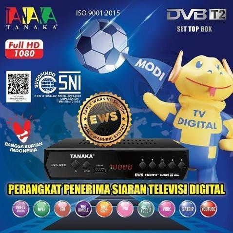Set Top Box TANAKA Digital DVB-T2 STB TV Digital Youtube DVB T2 HDMI
