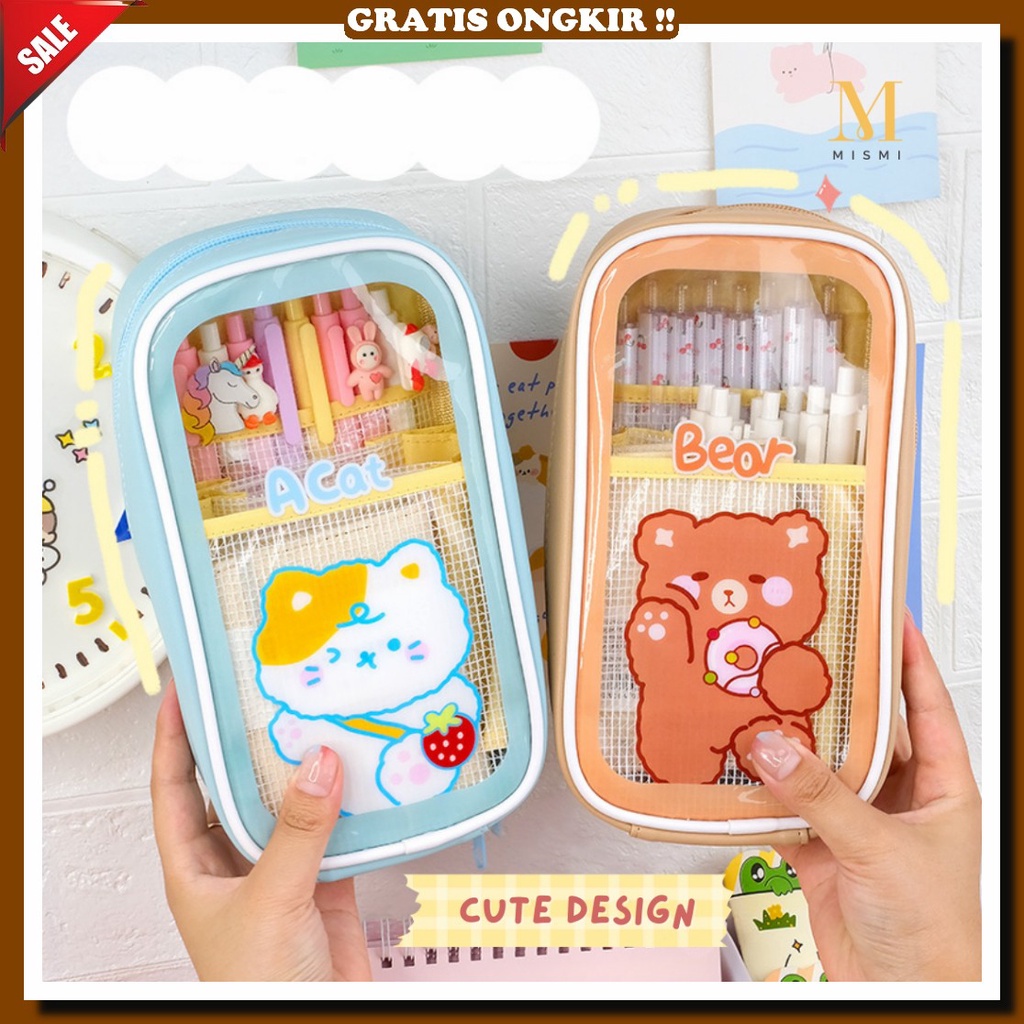

Tempat Pensil Anak Kostak Korean Style Multifungsi Tepak Kode Lucu Murah Muat Banyak Disgrib Karakter Aestetik Dosgrib Terbaru Estetik Wadah Pencil Case Large Capacity Kotak Pengsil Aesthetic Perempuan Laki Dusgrib Tk Sd Mismi Bona Pencil Case Peremp