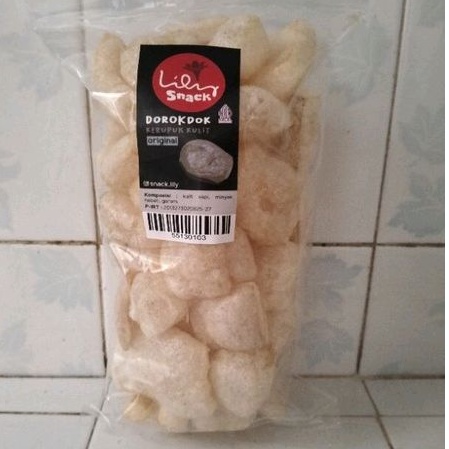 

dorokdok keripik Kulit sapi 75 gr