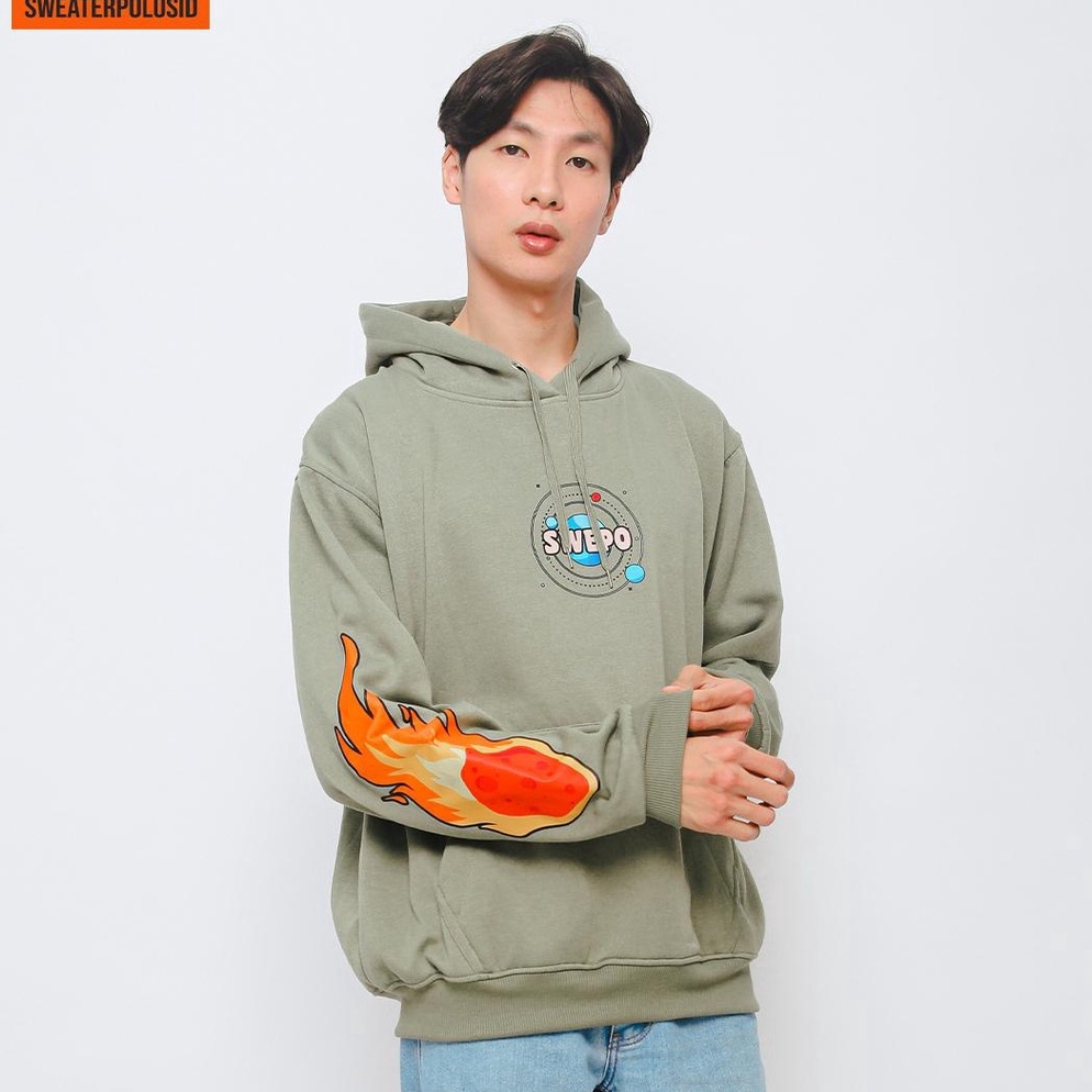 Harga Termuraah.. SWEPO Hoodie Jumper Swepo Planetarium M-XXL (Pria & Wanita)