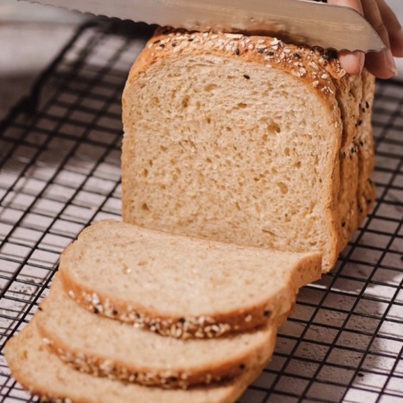 

Terbaru ✔️ NUDE BAKE Vegan Oat Bread - Roti Tawar Oat Diet Vegan & Healthy Hi Fiber, Egg Free, Dairy Free